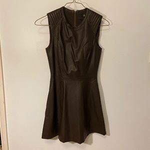 Sam Edelman - Brown Leather Dress (XS)